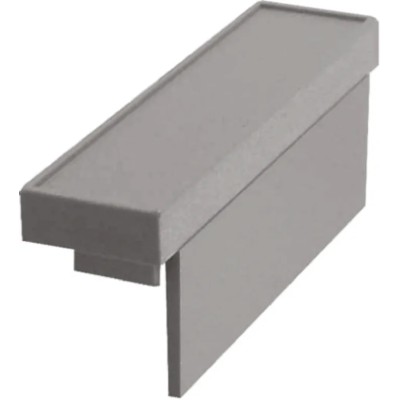 CAMDENBOSS Polycarbonate Terminal Cover 14mm Width 71mm Length for CNMB DIN Rail Enclosure CNMB/4/TGS