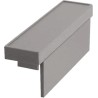 CAMDENBOSS Polycarbonate Terminal Cover 14mm Width 71mm Length for CNMB DIN Rail Enclosure CNMB/4/TGS