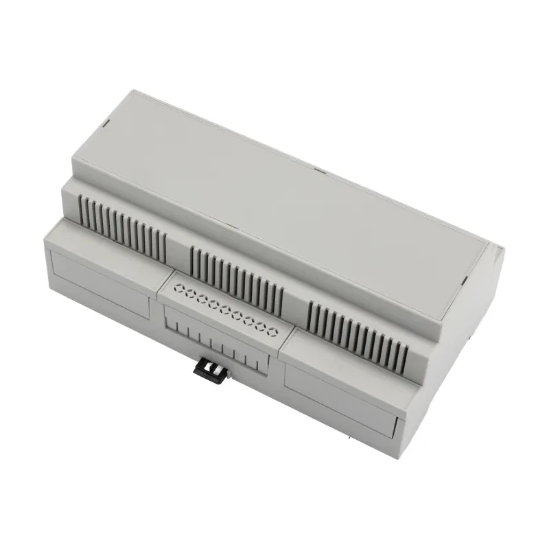 CAMDENBOSS Extended Walls Sides Polycarbonate DIN Rail Enclosure 90mm Height 160mm Length 58mm Width CNMB/9V/KIT