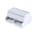 CAMDENBOSS Solid Top DIN Rail Enclosure Polycarbonate 90mm Height 106mm Length 58mm Width CNMB/6ST/2