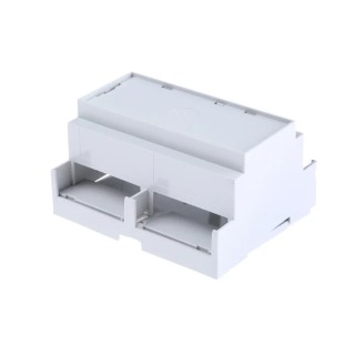 CAMDENBOSS Solid Top DIN Rail Enclosure Polycarbonate 90mm Height 106mm Length 58mm Width CNMB/6ST/2