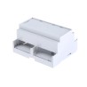 CAMDENBOSS Solid Top DIN Rail Enclosure Polycarbonate 90mm Height 106mm Length 58mm Width CNMB/6ST/2