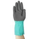Ansell Grey Nitrile Nylon Work Gloves Size 10, Nitrile Coating 58270100