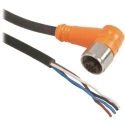 Telemecanique Sensors Female 4 Way Right Angle to 4 Way Unterminated Sensor Actuator Cable 2m XZCPA1241L2