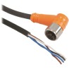 Telemecanique Sensors Female 4 Way Right Angle to 4 Way Unterminated Sensor Actuator Cable 2m XZCPA1241L2