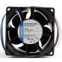 ebm-papst 8200 J Series Axial Fan 24V DC 37W 1.58A Max Air Flow 222.7 m³/h IP20 80 mm 38 mm 