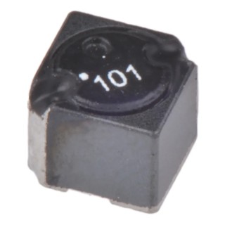 Wurth Elektronik WE-SPC 4838 Shielded Wirewound Surface Mount Inductor with Ferrite Core 100 μH ±20% 520 mA 74408943101