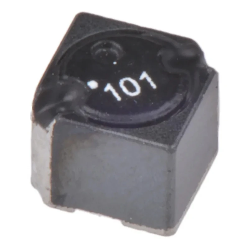 Wurth Elektronik WE-SPC 4838 Shielded Wirewound Surface Mount Inductor with Ferrite Core 100 μH ±20% 520 mA 74408943101