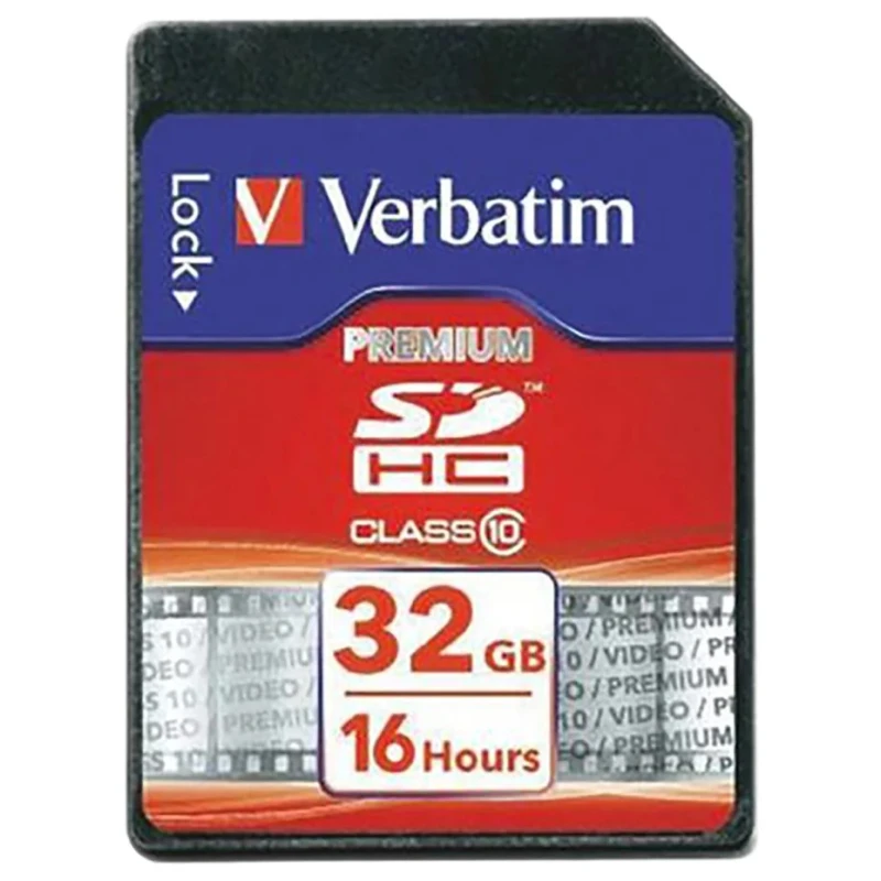 Verbatim 32 GB SDHC SD Card, Class 10 43963