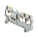Phoenix Contact PT 1.5/S-TWIN Series Feed Through Terminal Block Grey 0.14mm² to 1.5 mm², 1-Level Push-in 3208155