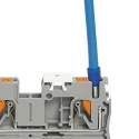 Phoenix Contact PT 1.5/S-TWIN Series Feed Through Terminal Block Grey 0.14mm² to 1.5 mm², 1-Level Push-in 3208155