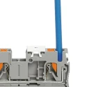 Phoenix Contact PT 1.5/S-TWIN Series Feed Through Terminal Block Grey 0.14mm² to 1.5 mm², 1-Level Push-in 3208155