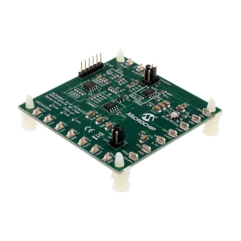 Microchip Analogue Development Kit Wheatstone Bridge Reference Design ARD00354 including MCP6V26 MCP6V27 MCP6N11