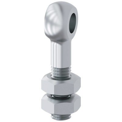 Siemens Steel Eye Bolt Rope Tensioner System Component M10 Size 3SE7920-1AC