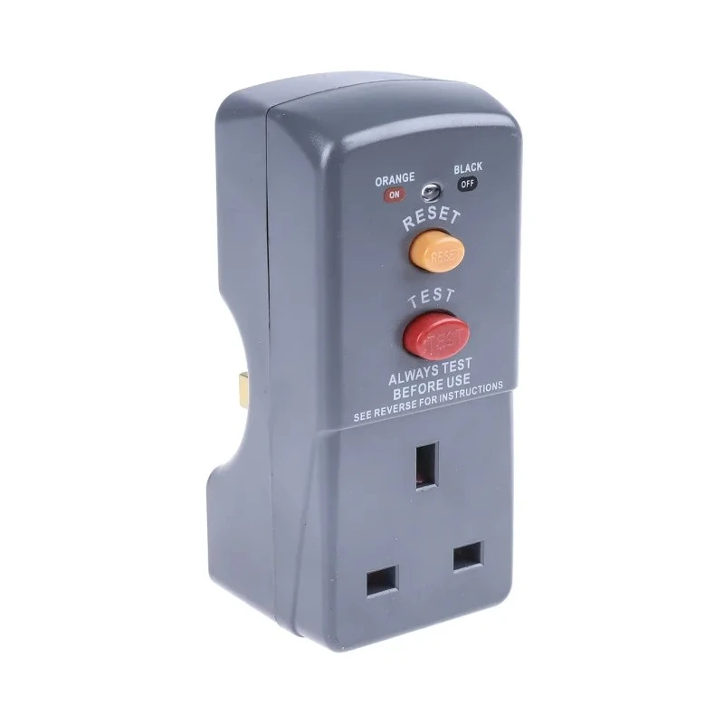 Masterplug RCD Plug Adapter, 13A 2 Pole, 240V AC ARCDKG