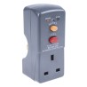 Masterplug RCD Plug Adapter, 13A 2 Pole, 240V AC ARCDKG
