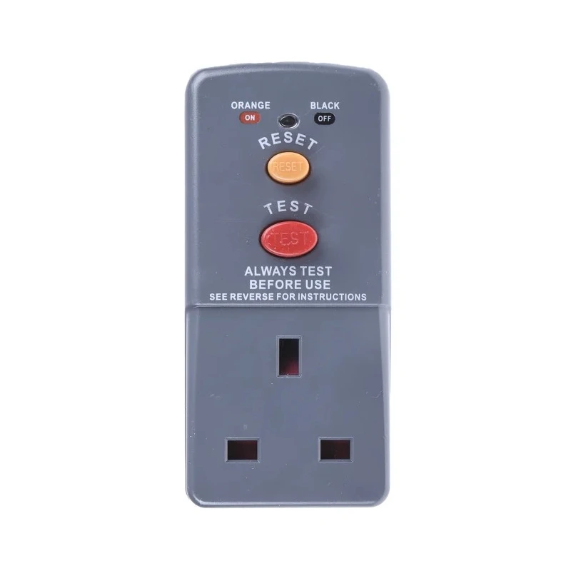 Masterplug RCD Plug Adapter, 13A 2 Pole, 240V AC ARCDKG