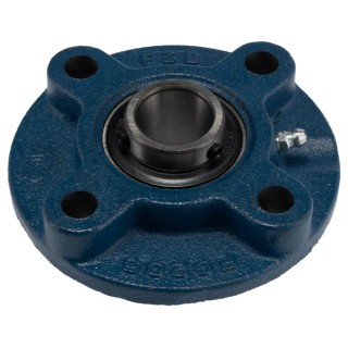 RS PRO 4 Hole Flange Bearing Unit 25 mm ID Cast Iron Material UCFC205