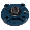 RS PRO 4 Hole Flange Bearing Unit 25 mm ID Cast Iron Material UCFC205