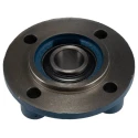 RS PRO 4 Hole Flange Bearing Unit 25 mm ID Cast Iron Material UCFC205