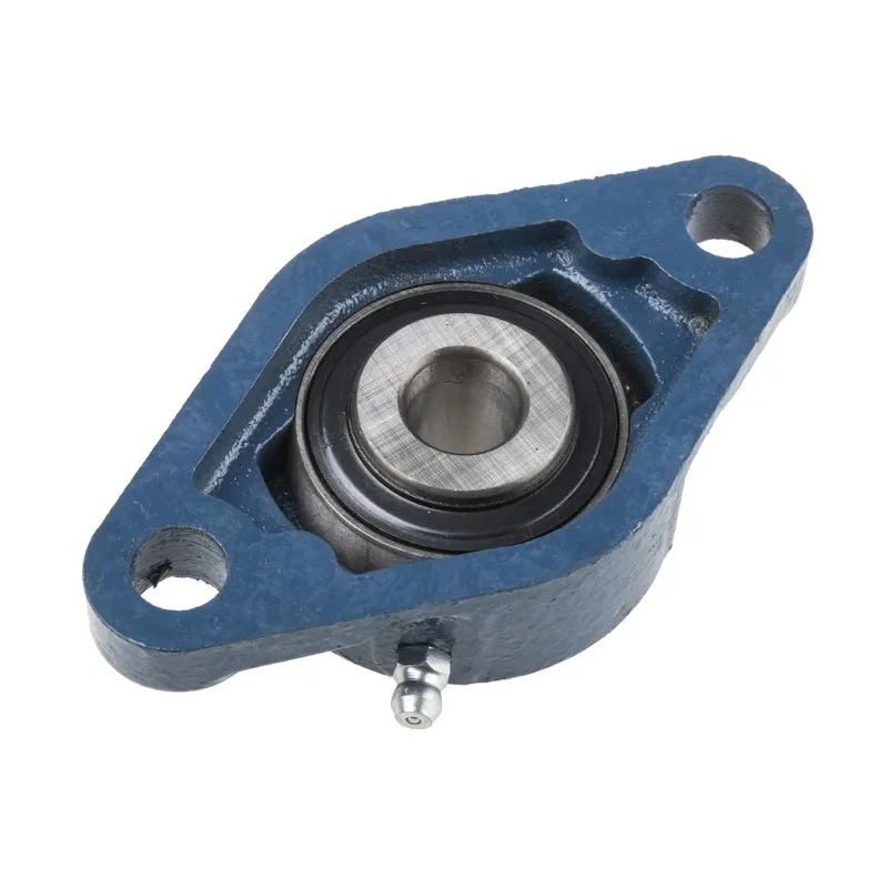 RS PRO 2 Hole Flange Bearing Unit 15 mm Inside Diameter Cast Iron UCFL202