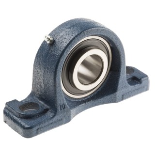 RS PRO Pillow Block Bearing Cast Iron 31.75 mm Inside Diameter 47.6 mm Centre Height 2 Bolt UCP207-20