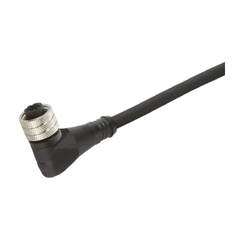 Brad from Molex Sensor Actuator Cable Female M8 Right Angle to Male 3 Way Unterminated 2m 1200270092