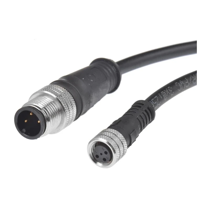 Brad from Molex Sensor Actuator Cable Female 3 Way Straight to Male 3 Way Straight, 3 m 1200878416