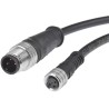 Brad from Molex Sensor Actuator Cable Female 3 Way Straight to Male 3 Way Straight, 3 m 1200878416