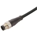 Brad from Molex Sensor Actuator Cable 5 Contacts Male Straight to Male Unterminated 2m 250V IP67 1200061345