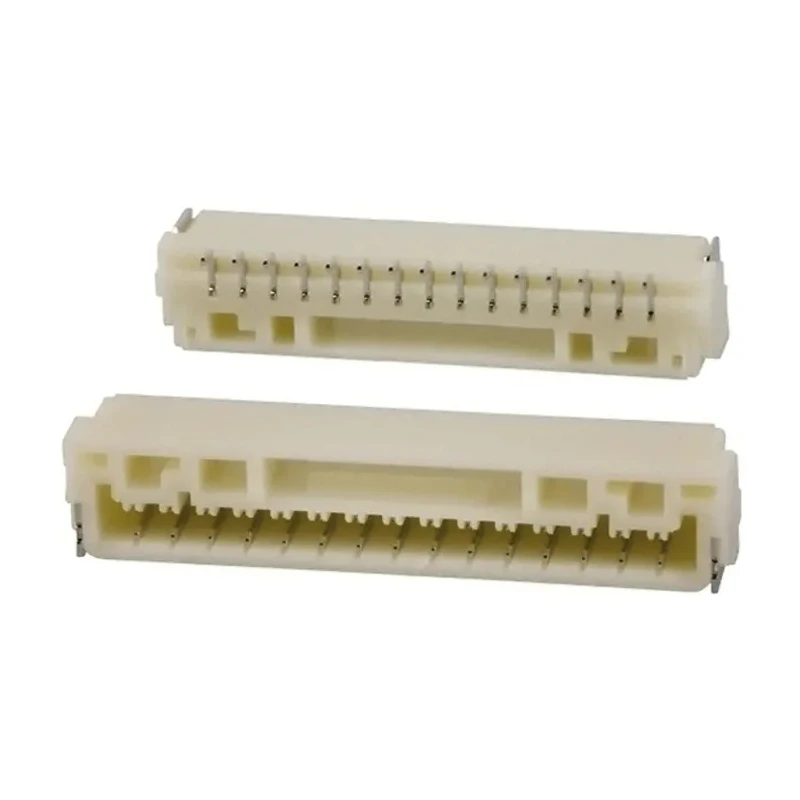 JST GH Series Right Angle Surface PCB Header 15 Contacts 1.25 mm Pitch 1 Row Shrouded SM15B-GHS-TB(LF)(SN)