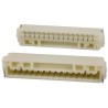 JST GH Series Right Angle Surface PCB Header 15 Contacts 1.25 mm Pitch 1 Row Shrouded SM15B-GHS-TB(LF)(SN)