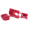 JST CL Tap Splice Connector Red Insulated Nylon Brass Tin 18 AWG CL-2218S