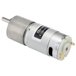 RS PRO Geared DC Motor, 11 W, 15 V DC, 4.5 V DC, 6000 g.cm Torque, 12 RPM, 6 mm Shaft Diameter 752-1958