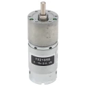 RS PRO Geared DC Motor, 11 W, 15 V DC, 4.5 V DC, 6000 g.cm Torque, 12 RPM, 6 mm Shaft Diameter 752-1958