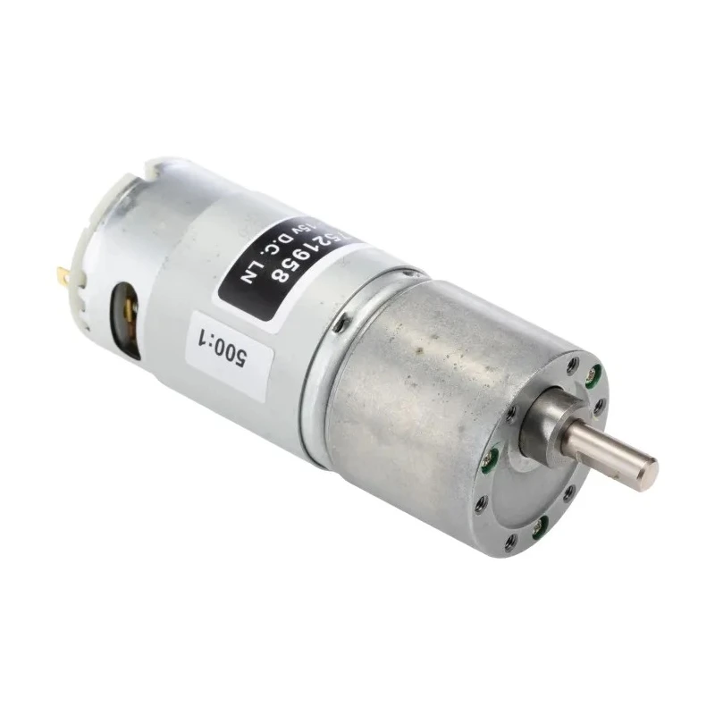 RS PRO Geared DC Motor, 11 W, 15 V DC, 4.5 V DC, 6000 g.cm Torque, 12 RPM, 6 mm Shaft Diameter 752-1958