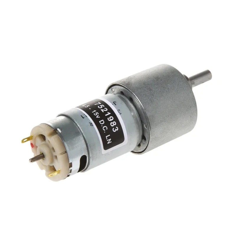 RS PRO Geared DC Motor 15V/4.5V DC, 7W Power, 7300 RPM, 6mm Shaft Diameter, 114 g.cm Torque Model 752-1983