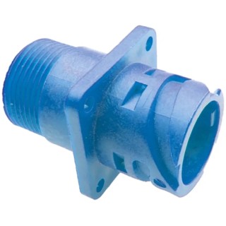ITT Cannon Industrial Circular Connector Panel Mount 1 Contact 23.5 mm Socket Female IP67 APD Series 121583-0014