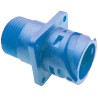 ITT Cannon Industrial Circular Connector Panel Mount 1 Contact 23.5 mm Socket Female IP67 APD Series 121583-0014