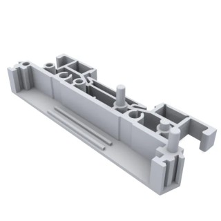 CAMDENBOSS CIME/M Series End Section with Foot for Use with 72mm Wide PCBs CIME/M/SEF1125S/PK5