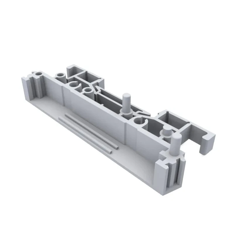 CAMDENBOSS CIME/M Series End Section with Foot for Use with 72mm Wide PCBs CIME/M/SEF1125S/PK5