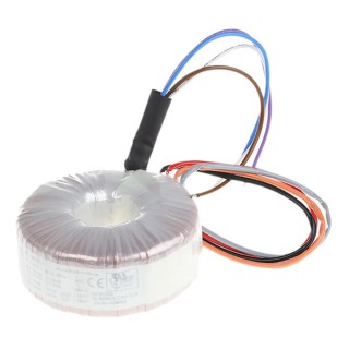 Block Toroidal Transformer Dual 2 x 24 V AC Output 160 VA 230 V AC Primary RKD 160/2x24