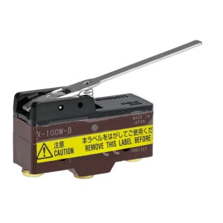 Omron Lever Limit Switch SPDT Thermosetting Resin Housing 250V AC IP00 