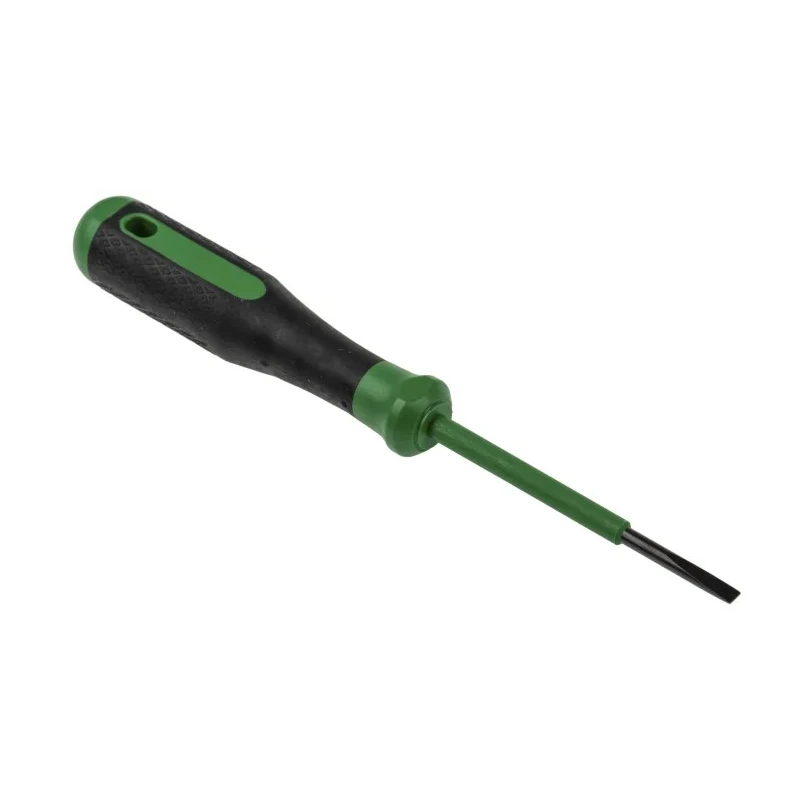 WAGO Standard Slotted Screwdriver 3.5 x 0.5 mm Tip, 3.5 mm Blade, 175 mm Overall Length 210-720