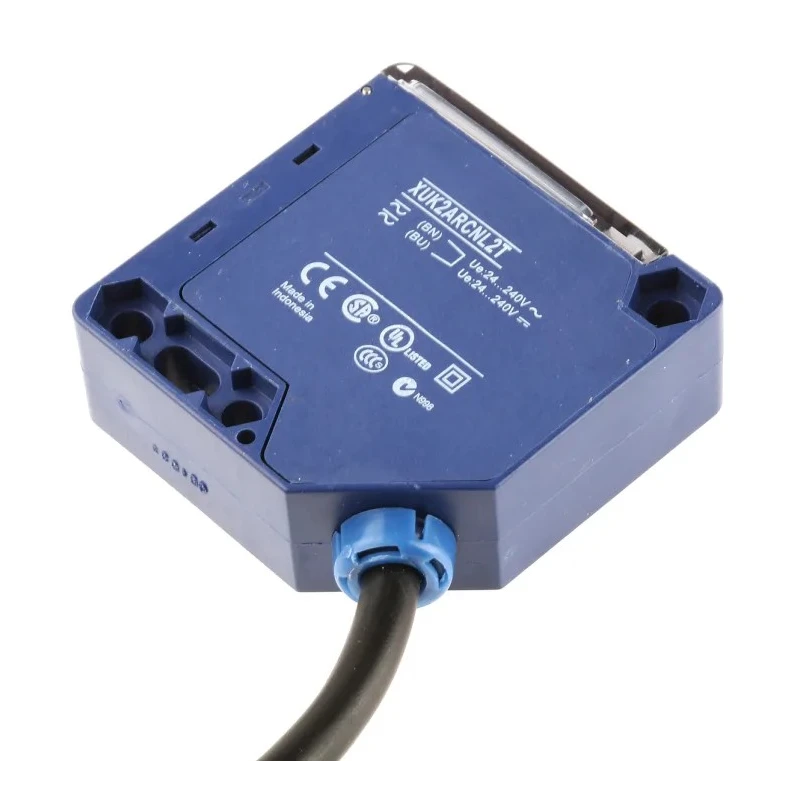 Telemecanique Sensors Through Beam Photoelectric Sensor Compact Design 50x50mm 30 m Detection Range Solid State XUK2ARCNL2T