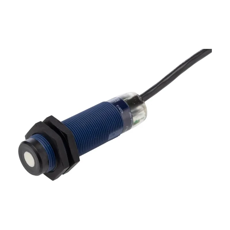 Telemecanique Sensors Threaded Barrel Ultrasonic Proximity Sensor M18 x 1 24V DC, 100mA PNP Output, 500mm XX518A3PAL2