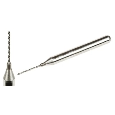 CIF Carbide Tungsten PCB Drill Bit 1.1 mm Bit Diameter 3.17 mm Shank Diameter DU71