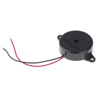RS Pro 85 dB Panel Mount Continuous Internal 10 mm Piezo Buzzer Component 3 V dc Min 30V dc Max 7541993P