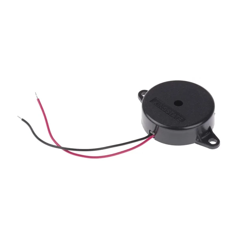 RS Pro 85 dB Panel Mount Continuous Internal 10 mm Piezo Buzzer Component 3 V dc Min 30V dc Max 7541993P