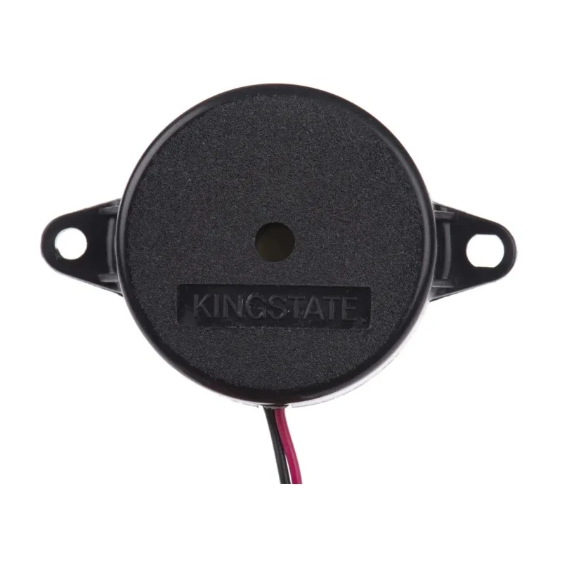 RS Pro 85 dB Panel Mount Continuous Internal 10 mm Piezo Buzzer Component 3 V dc Min 30V dc Max 7541993P